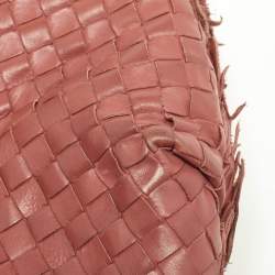 مملوكة مسبقًا Bottega Veneta Peach Intrecciato Leather Hobo