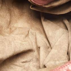 مملوكة مسبقًا Bottega Veneta Peach Intrecciato Leather Hobo