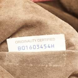 مملوكة مسبقًا Bottega Veneta Peach Intrecciato Leather Hobo