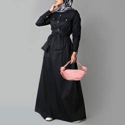 مملوكة مسبقًا Bottega Veneta Pink Leather Mini Double Knot Hobo