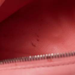 مملوكة مسبقًا Bottega Veneta Pink Leather Mini Double Knot Hobo