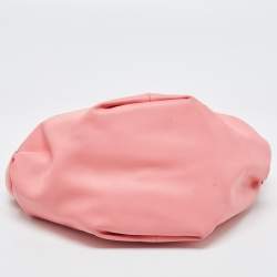 مملوكة مسبقًا Bottega Veneta Pink Leather Mini Double Knot Hobo