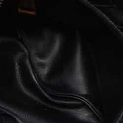 مملوكة مسبقًا Bottega Veneta Black Intrecciato Leather Mini Jodie Hobo