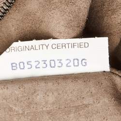 Pre Owned Bottega Veneta Blue Intrecciato Leather Nodini Crossbody Bag