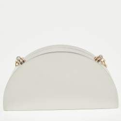 مملوكة مسبقًا Bottega Veneta Silver/Gold Metal Chain Clutch