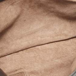 Pre Owned Bottega Veneta Black Intrecciato Leather Medium Olimpia Flap Shoulder Bag