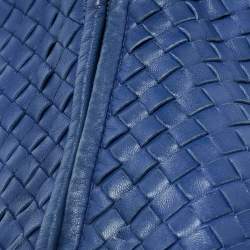 مملوكة مسبقًا حقيبة بوتيغا فينيتا جلد نابا بني انترشياتو كبيرة بسلسلة