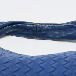 مملوكة مسبقًا حقيبة بوتيغا فينيتا جلد نابا بني انترشياتو كبيرة بسلسلة