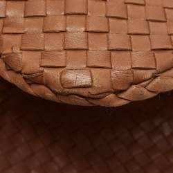 مملوكة مسبقًا Bottega Veneta Brown Intrecciato Leather Veneta Hobo