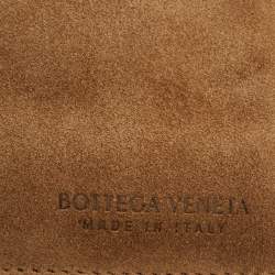 Pre Owned Bottega Veneta Beige Suede Medium Arco Tote