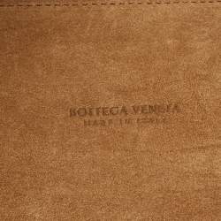 Pre Owned Bottega Veneta Beige Suede Medium Arco Tote