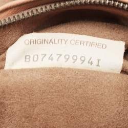 Pre Owned Bottega Veneta Old Rose Intrecciato Leather Nodini Crossbody Bag