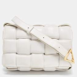 Bottega Veneta - White Padded Cassette Bag