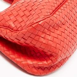 Pre Owned حقيبة يد توتس بوتيغا فينيتا غاردا جلد إنترشياتو أحمر