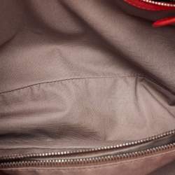 Pre Owned حقيبة يد توتس بوتيغا فينيتا غاردا جلد إنترشياتو أحمر