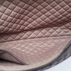 Pre Owned Bottega Veneta Brown Intrecciato Leather Briefcase 