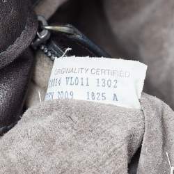 Pre Owned Bottega Veneta Dark Brown Intrecciato Leather Shopper Tote