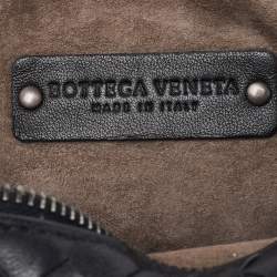 مملوكة مسبقًا Bottega Veneta Black Intrecciato Leather Crossbody Bag