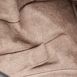 Pre Owned Bottega Veneta Black Intrecciato Leather Sloane Hobo