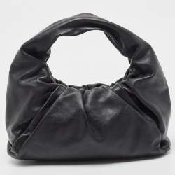 Pre Owned حقيبة صغيرة بوتيغا فينيتا ذا شولدر متوسطة جلد بني جملي 