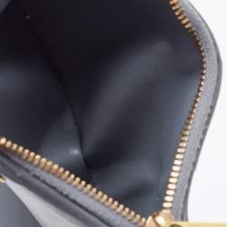 مملوكة مسبقًا Bottega Veneta Grey Intrecciato Leather Bifold Zip Wallet