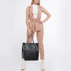 Pre Owned حقيبة يد توتس بوتيغا فينيتا شوبر جلد متعدد الألوان