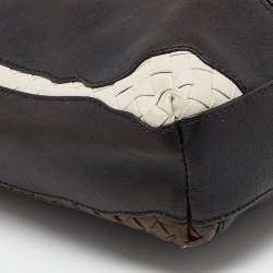 Pre Owned حقيبة يد توتس بوتيغا فينيتا شوبر جلد متعدد الألوان