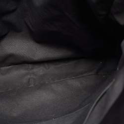 Pre Owned Bottega Veneta Black Intrecciato Leather Shopper Tote