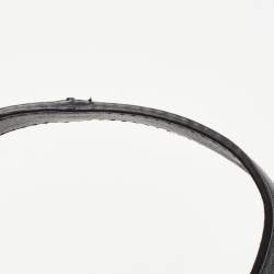 Pre Owned Bottega Veneta Black Leather Tote