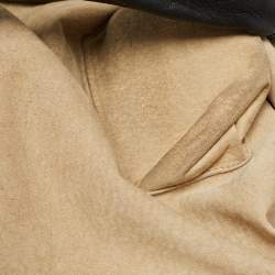 Pre Owned Bottega Veneta Black Intrecciato Leather Large Belly Hobo