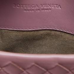 مملوكة مسبقًا Bottega Veneta Pink Intrecciato Leather Small Roma Tote