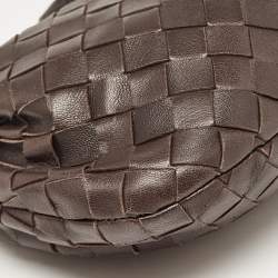 Pre Owned Bottega Veneta Fondant Intrecciato Leather Mini Jodie Hobo