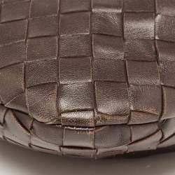 Pre Owned Bottega Veneta Fondant Intrecciato Leather Mini Jodie Hobo