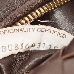 Pre Owned Bottega Veneta Fondant Intrecciato Leather Mini Jodie Hobo