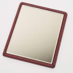 Pre Owned Bottega Veneta Red Intrecciato Leather Small Olimpia Shoulder Bag