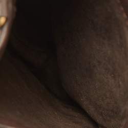 Pre Owned Bottega Veneta Brown Intrecciato Leather Phone Bag