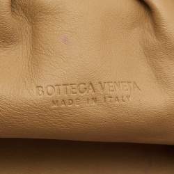 مملوكة مسبقًا Bottega Veneta Brown Intrecciato Leather The Pouch Clutch