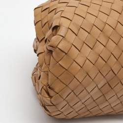 مملوكة مسبقًا Bottega Veneta Brown Intrecciato Leather The Pouch Clutch