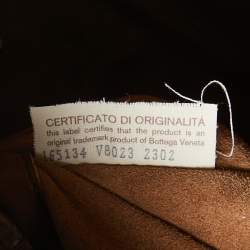 مملوكة مسبقًا Bottega Veneta Brown Crocodile Side Pockets Satchel