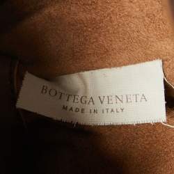 مملوكة مسبقًا Bottega Veneta Brown Crocodile Side Pockets Satchel