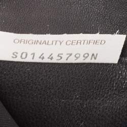 مملوكة مسبقًا Bottega Veneta Black Intrecciato Leather Zip Around Wallet