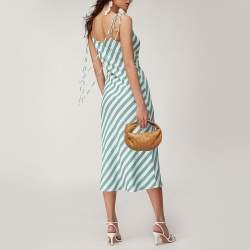 Pre Owned Bottega Veneta Brown Intrecciato Leather Mini Jodie Hobo