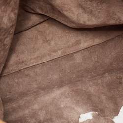 Pre Owned Bottega Veneta Brown Intrecciato Leather Large Natte Hobo