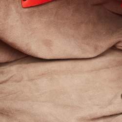 مملوكة مسبقًا Bottega Veneta Red Intrecciato Leather Cesta Bag