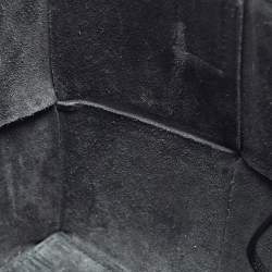 Pre Owned Bottega Veneta Black Intreccio Leather small Arco Tote