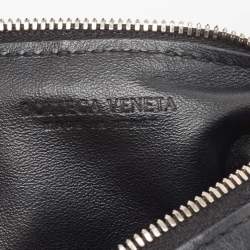 Pre Owned Bottega Veneta Black Mini Double Knot Hobo