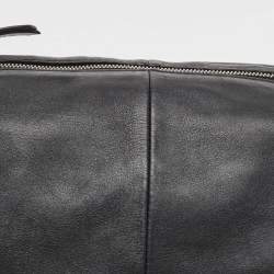 Pre Owned Bottega Veneta Black Mini Double Knot Hobo