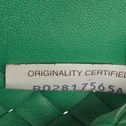 Bottega Veneta Green Intrecciato Leather Medium Limited Edition 0147/1000 Cabat Tote 