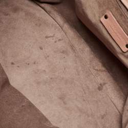 Pre Owned Bottega Veneta Salmon Intrecciato Leather Large Cesta Tote