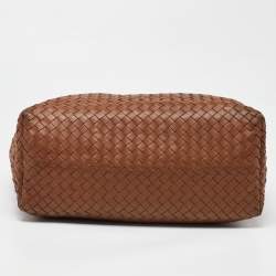 Bottega Veneta Brown Intrecciato Leather A-Shape Tote